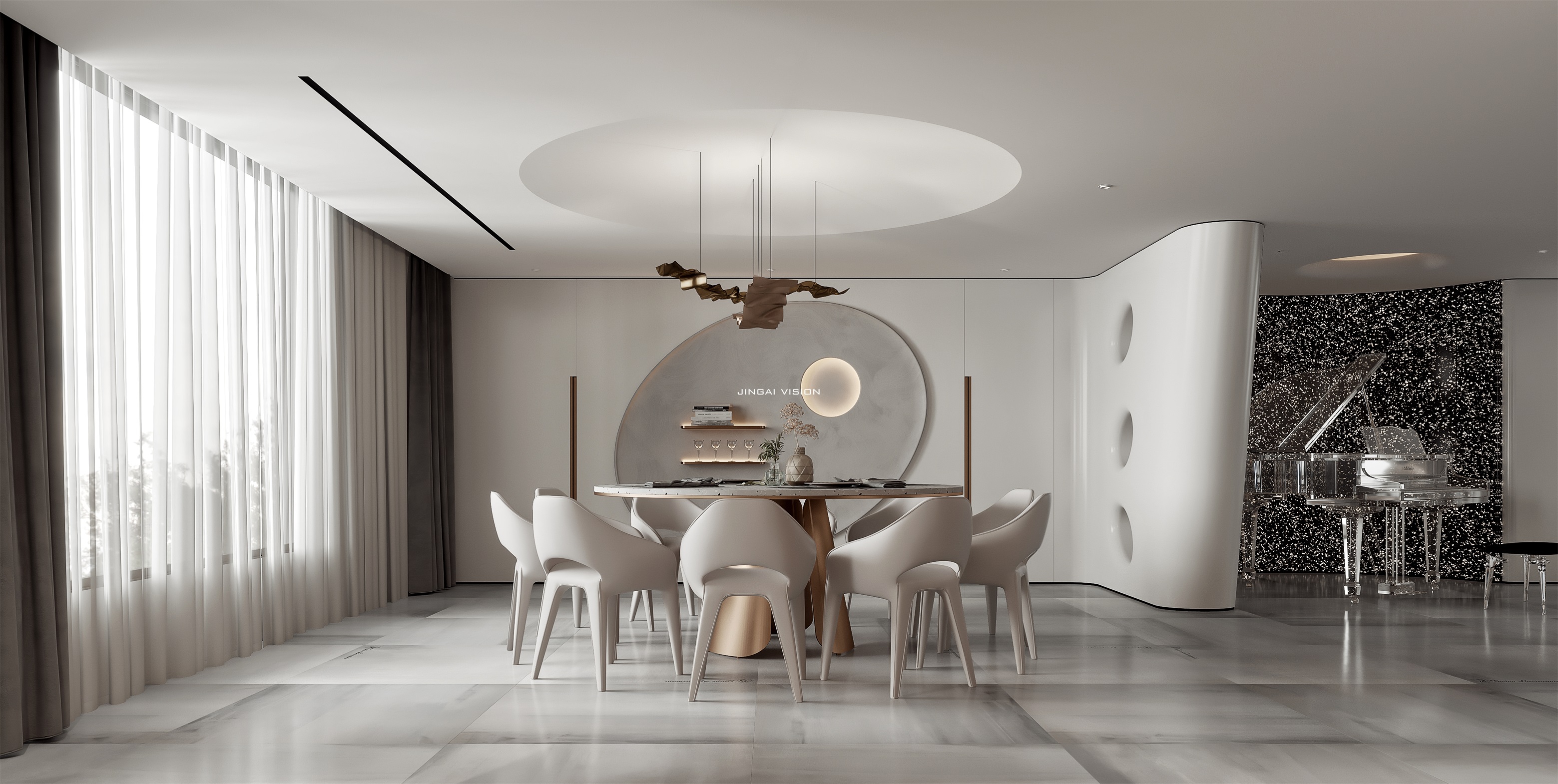 1700㎡豪华别墅设计丨中国义乌丨G SPACE DESIGN-31