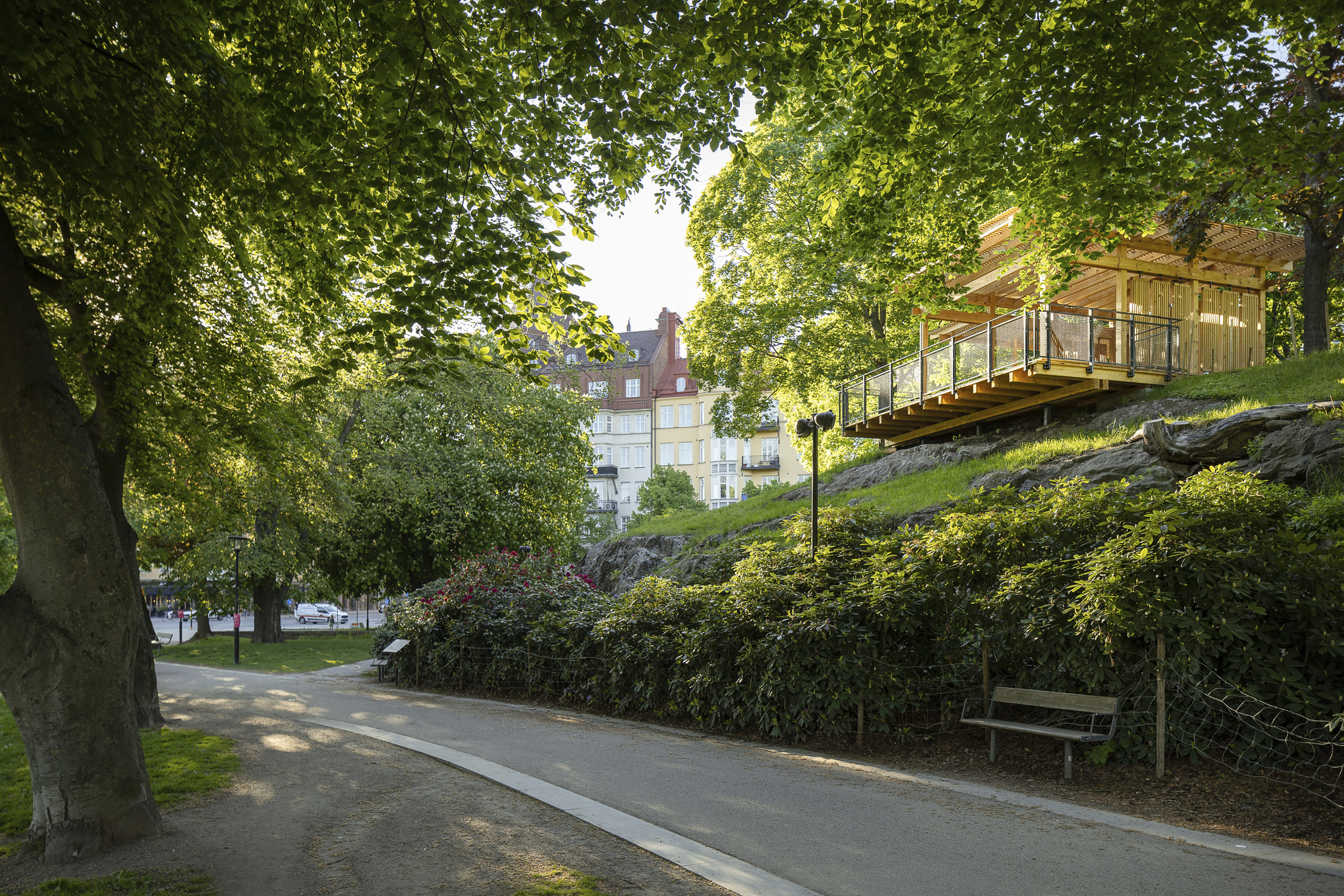 瑜伽亭丨瑞典斯德哥尔摩丨Nyréns Arkitektkontor-13