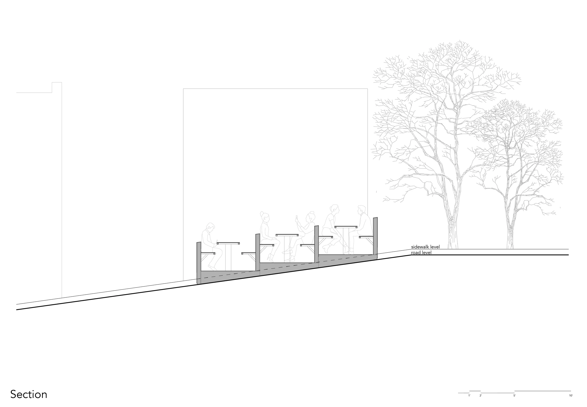 Buvette Scott 公园丨加拿大魁北克丨Quinzhee Architecture-18