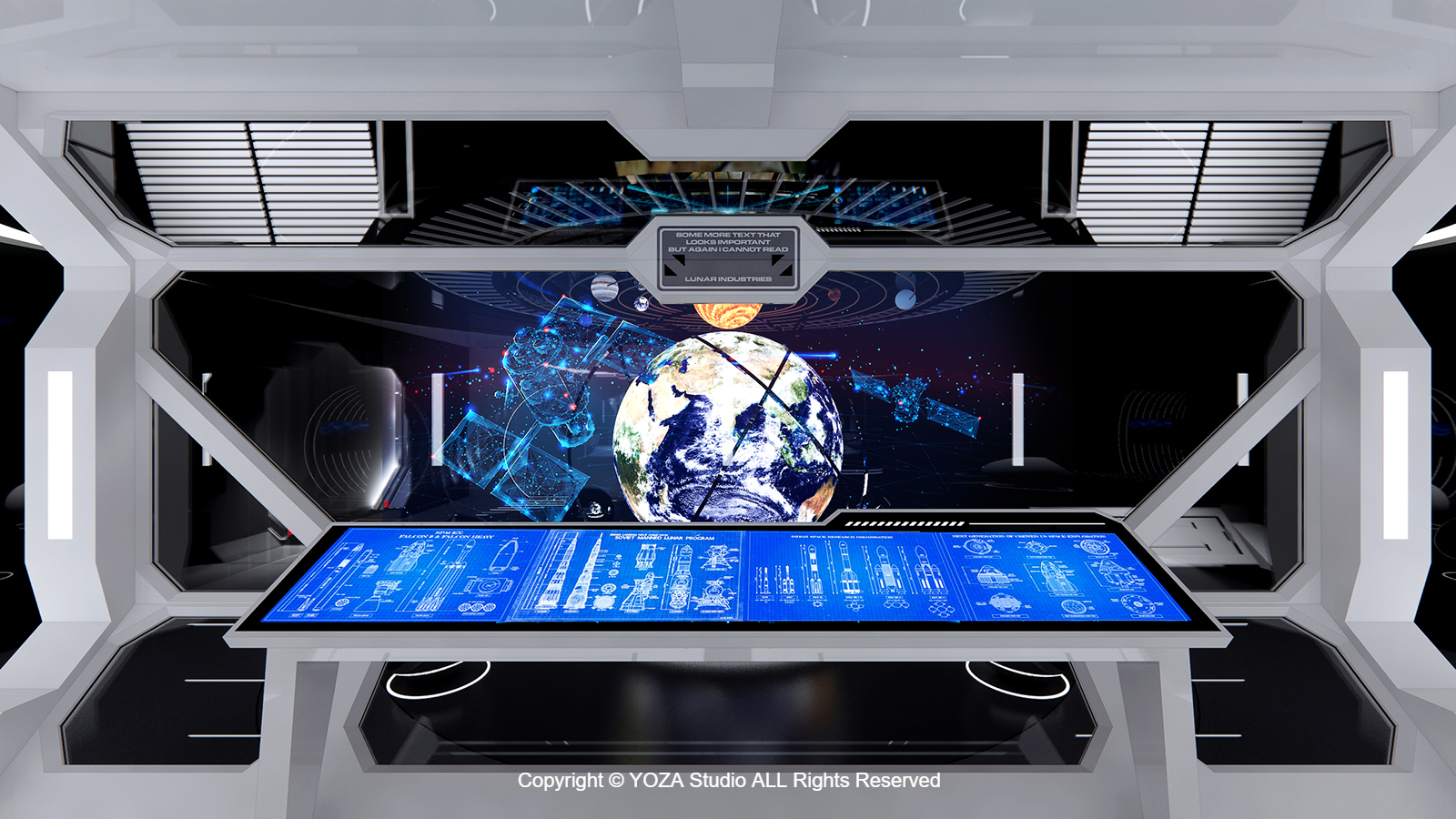 国网思极位置（吉奥）展厅–STATE GRID THINK EXTREME POSITION SHOWROOM-8