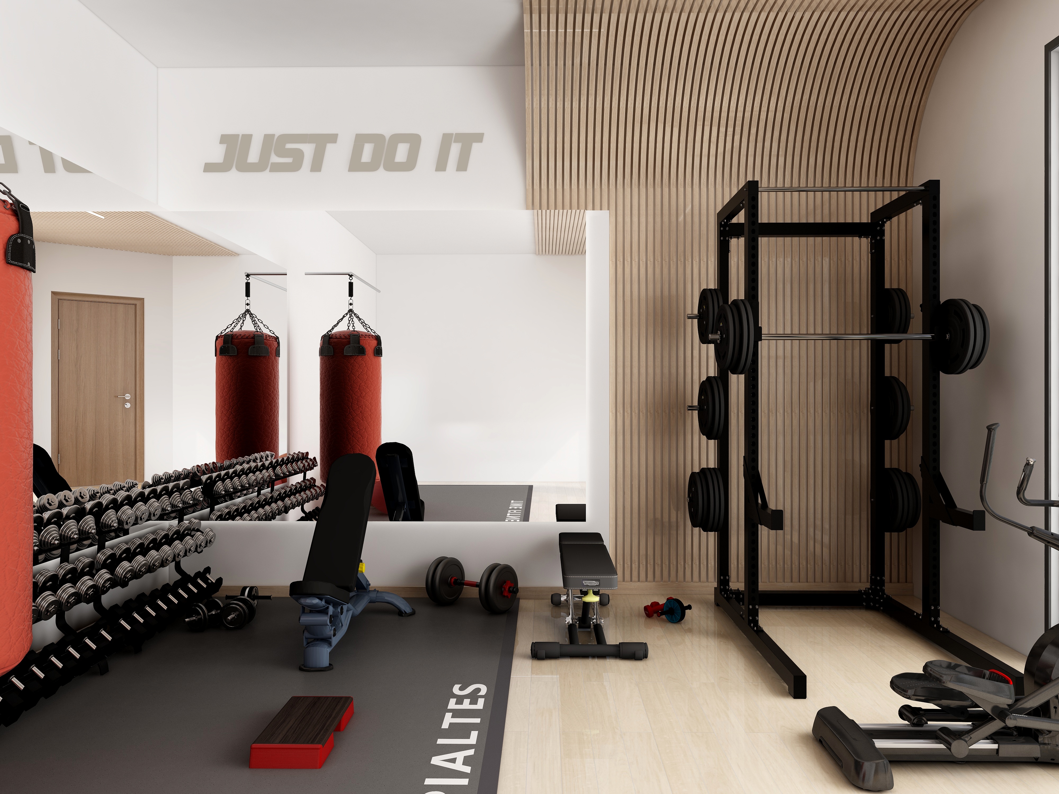 Small Home Gym Design (SAUDI ARABIA)-8