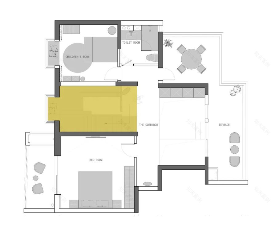 魔都顶层复式,重构精致质感-8