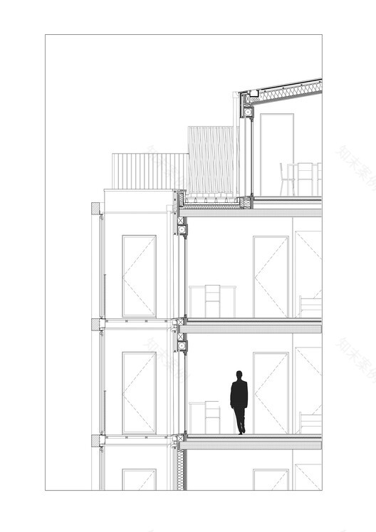 法国巴黎 Jaurès 公寓改造丨archi5-24