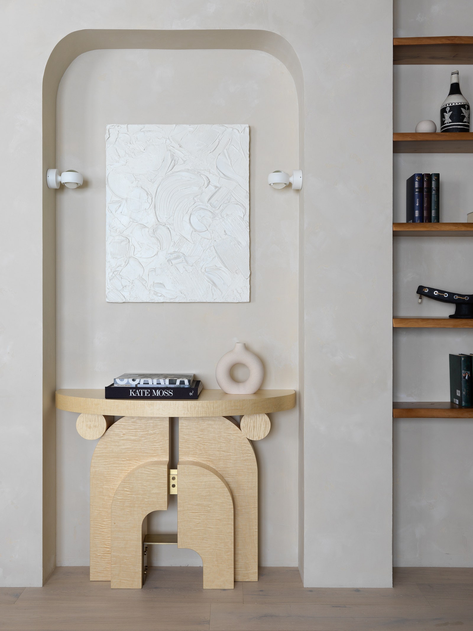 莫斯科简约公寓 | 白色空间的艺术-12