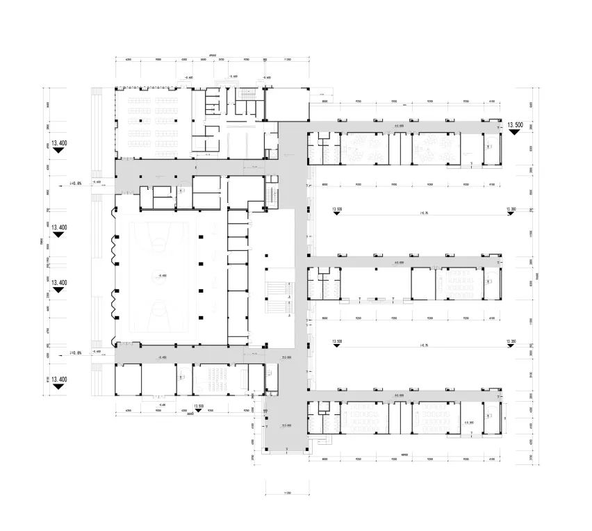双莲寺小学丨中国安庆丨深圳市库博建筑设计事务所有限公司-81