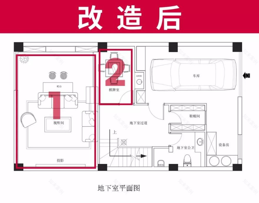 果林湖畔大别墅 | 现代简约风格下的空间重构-30