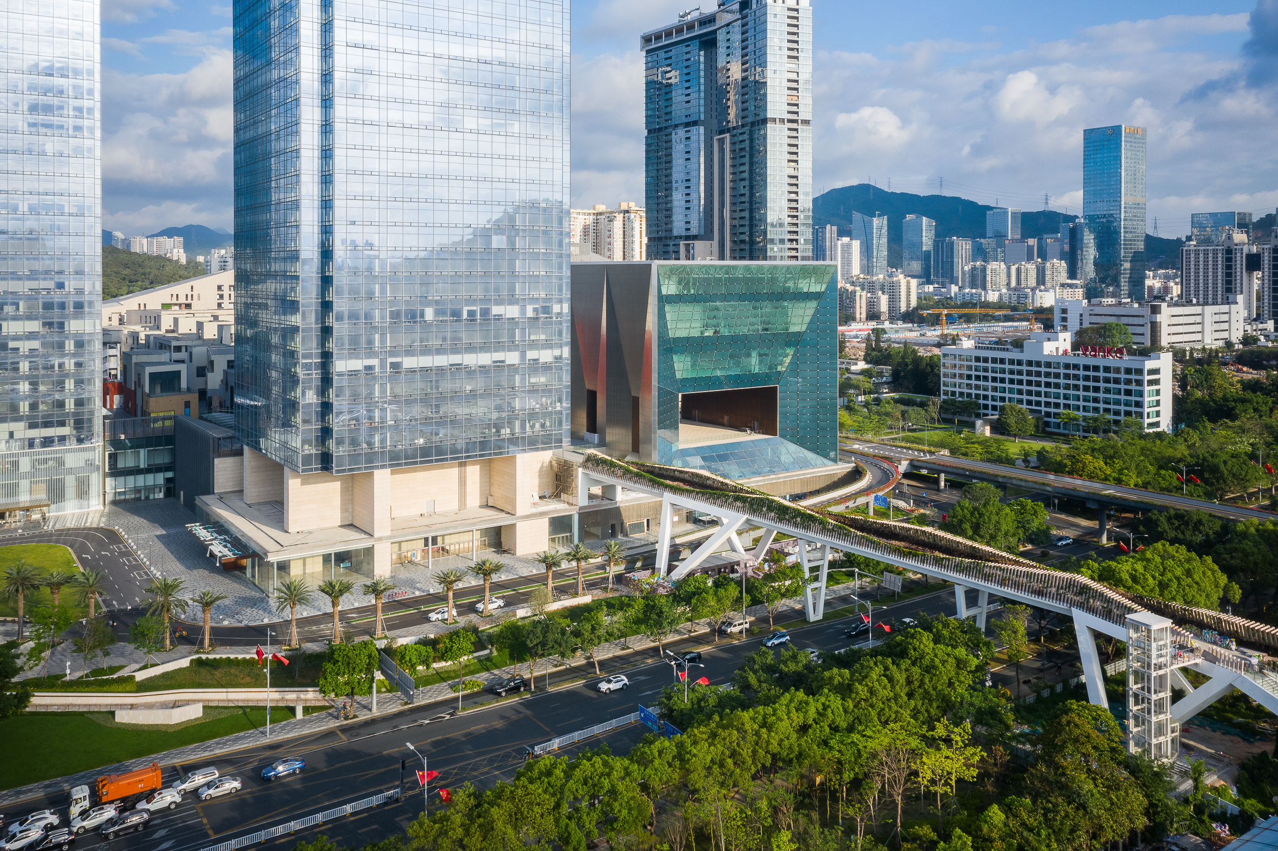 深圳某地标双子塔大堂翻新及UpperHills首层大堂软装改造丨中国深圳-3