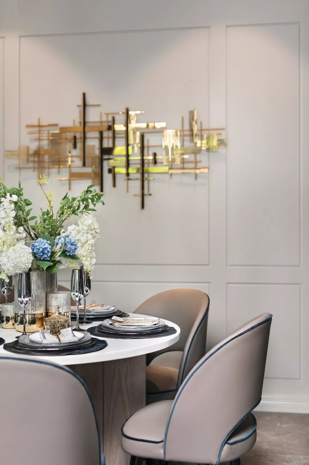 都会闲适浪漫,轻奢别墅样板房的诗意空间-23