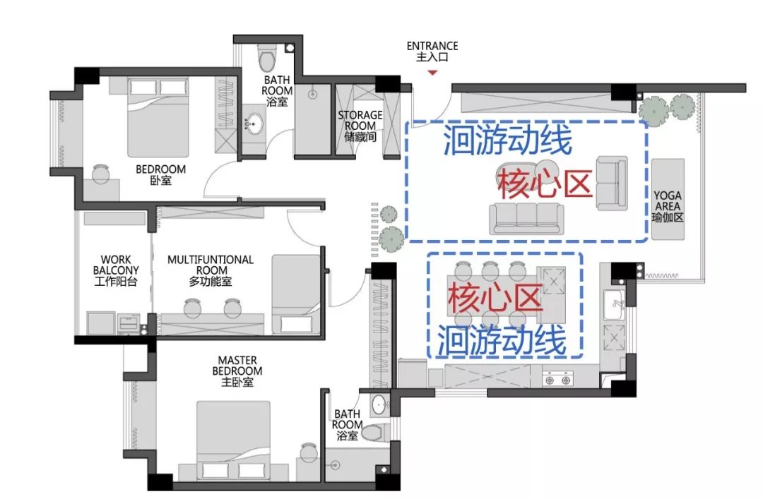 139㎡三室两厅超值改造，建筑师溪莹的梦幻家园-23