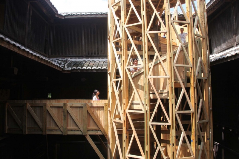 Tulou renovation（土楼翻新）丨中国龙岩丨香港大学,香港设计学院,Rural Urban Framework-28