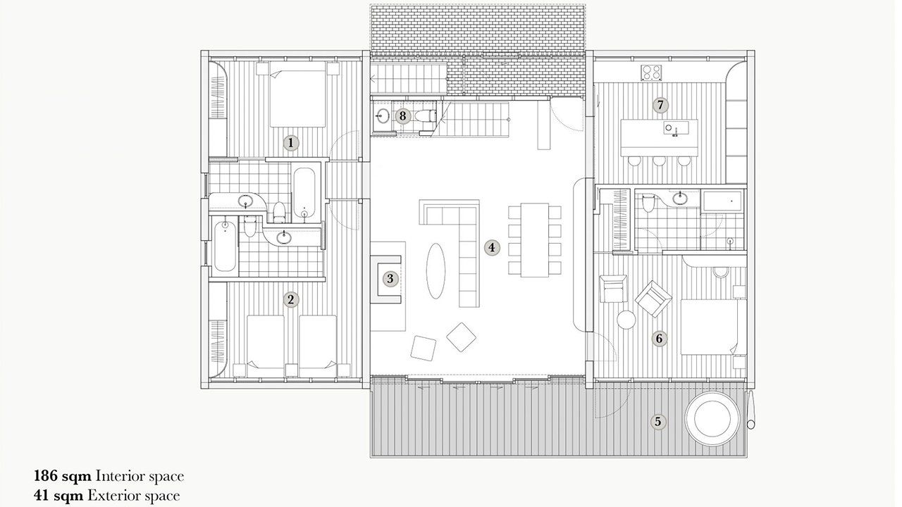 Odin Hills别墅项目丨日本丨日本坂茂建筑设计（坂茂Shigeru Ban）-16