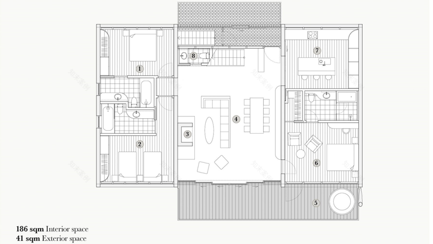 Odin Hills别墅项目丨日本丨日本坂茂建筑设计(坂茂Shigeru Ban)-16