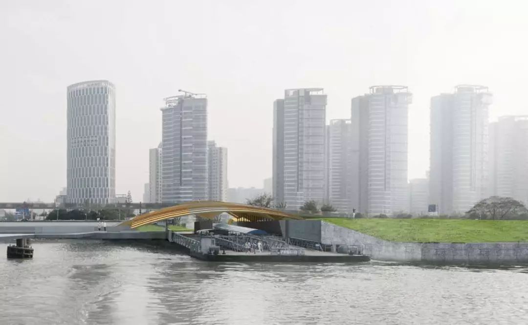 民生轮渡站 | 重构城市肌理的滨水交通枢纽-91