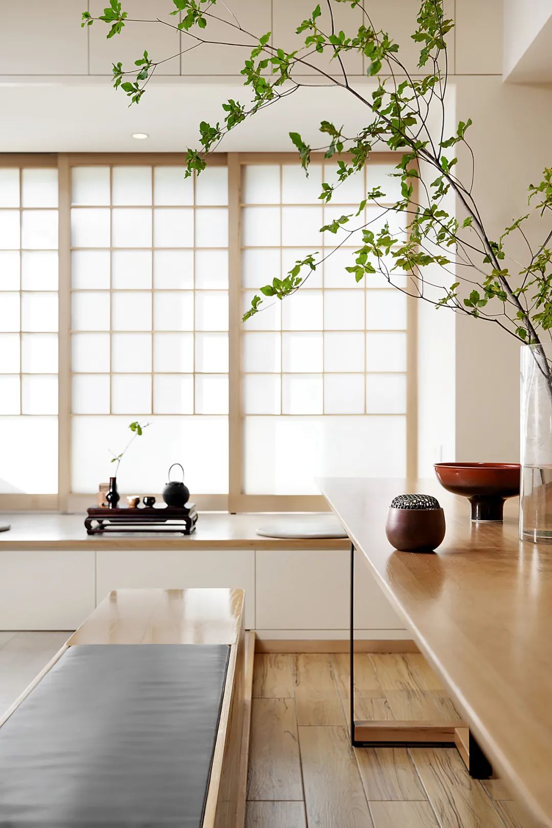 诗意的 100 平米现代家居，重组空间与情感互动-0