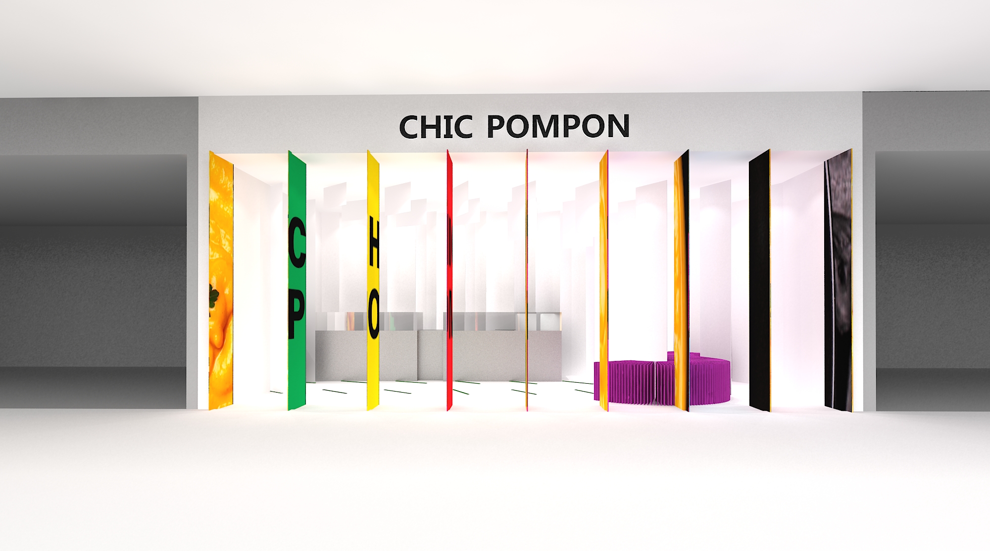 CHIC POMPON 品牌概念终端-46