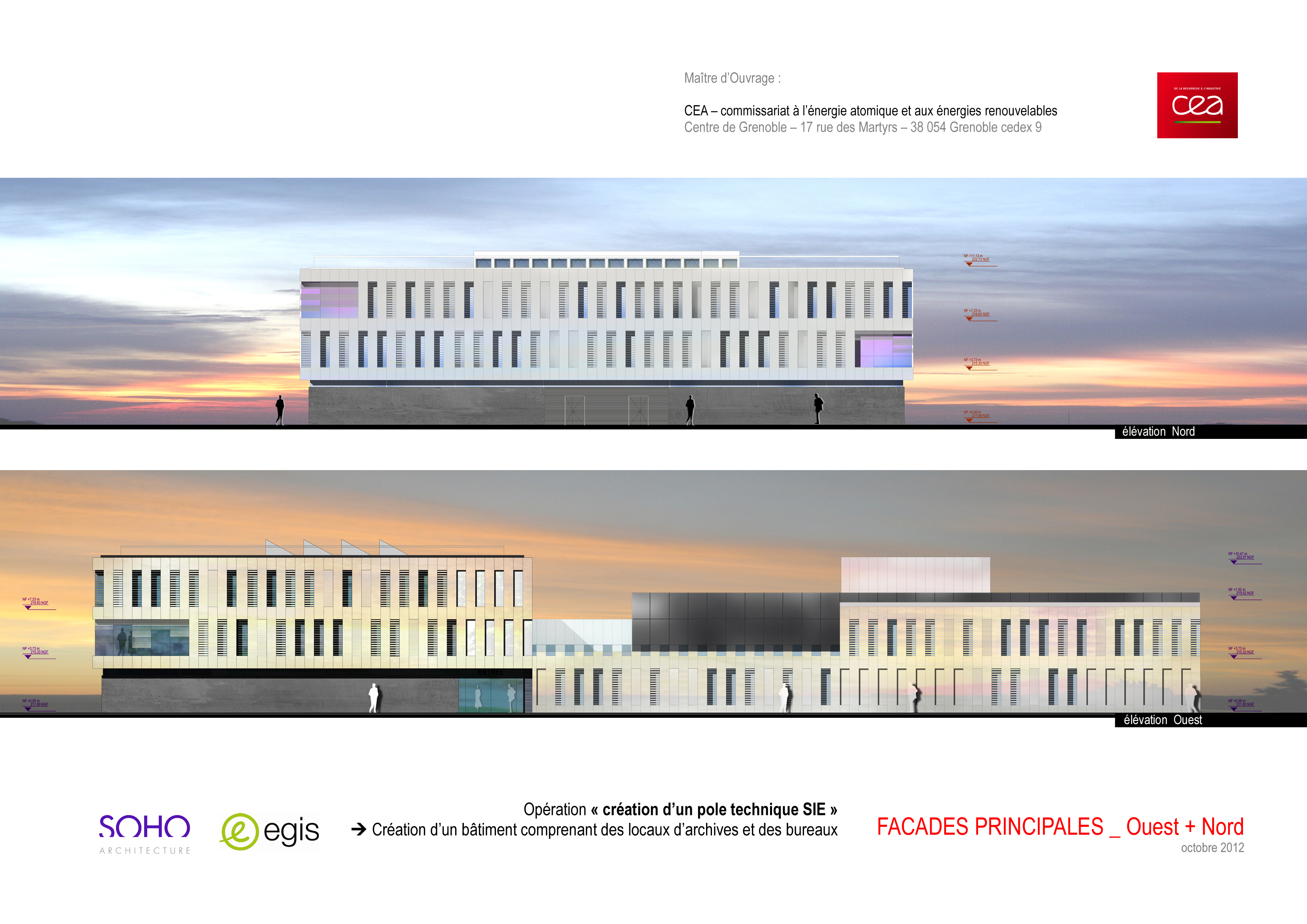 SOHO 建筑 | 格勒诺布尔 CEA 办公空间概念设计-7