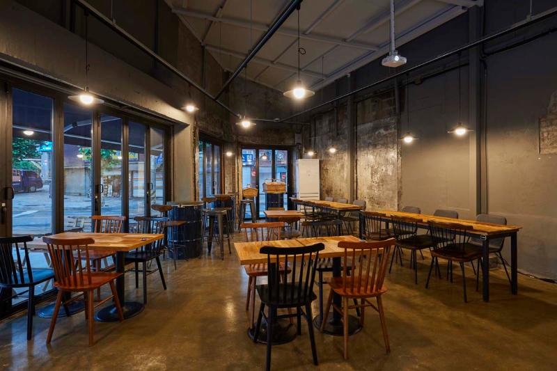 100 平露营风咖啡厅设计-18