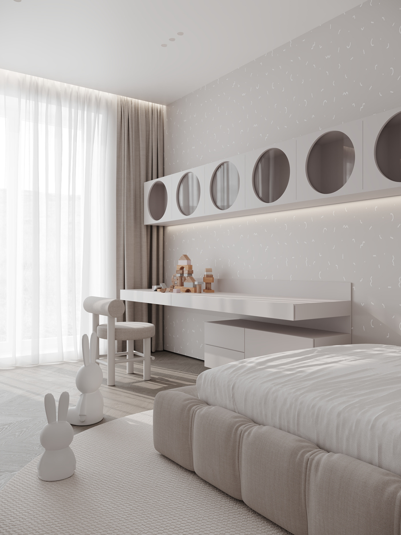 130平 现代简约风格设计！-21