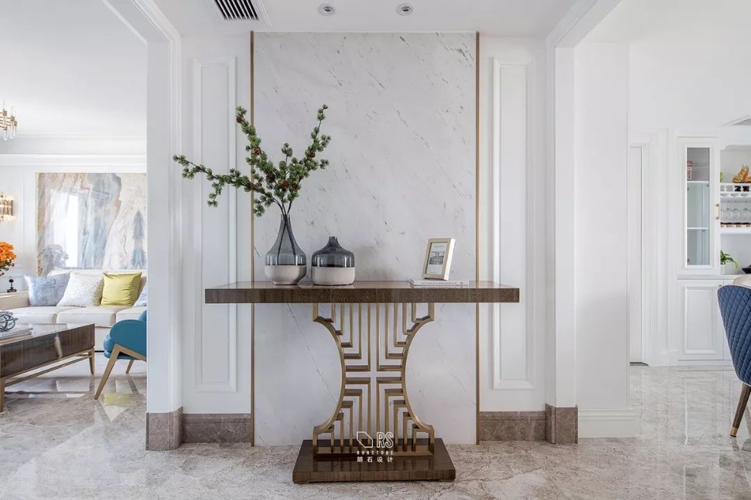 《沁绿》现代美式空间,温馨地中海蓝-10