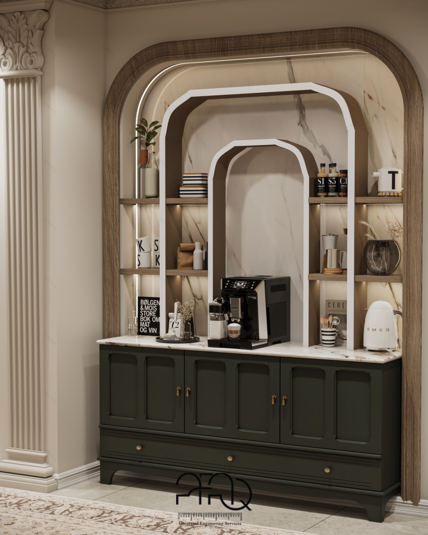 Luxury Classic Kitchen & Dining Space-14