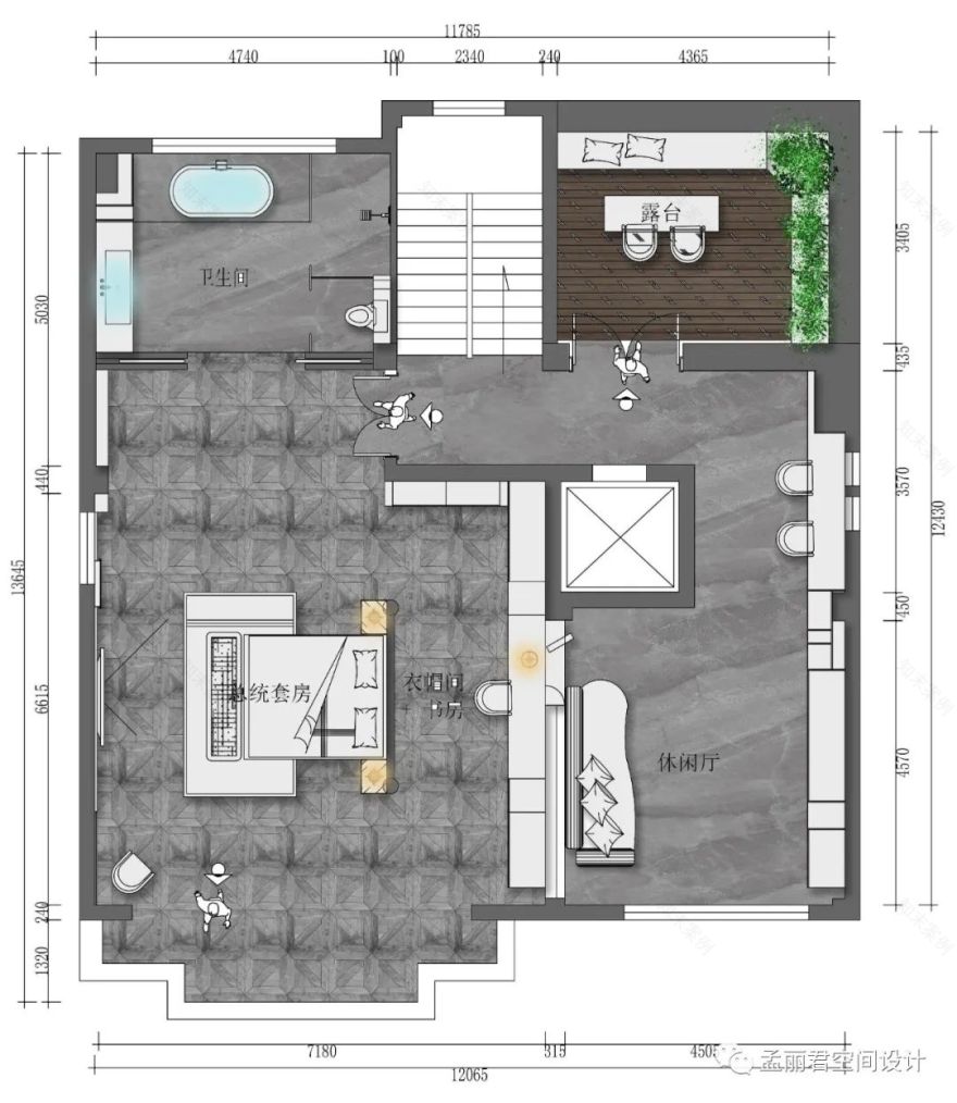 艺术新古典,翡翠世家尊贵府邸设计丨孟丽君空间设计-22