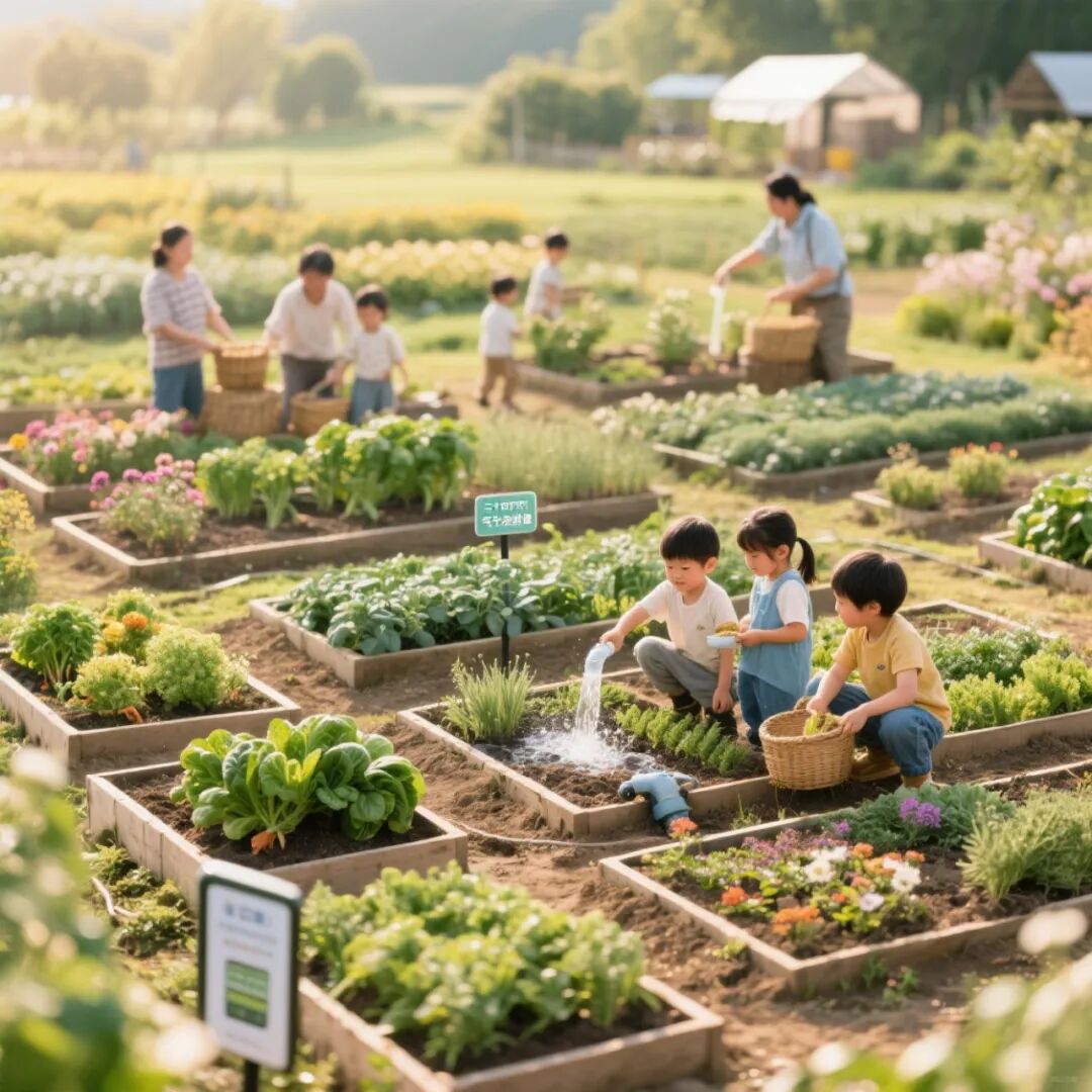 60亩地亲子教育研学基地规划方案：六大核心区打造沉浸式自然课堂-72