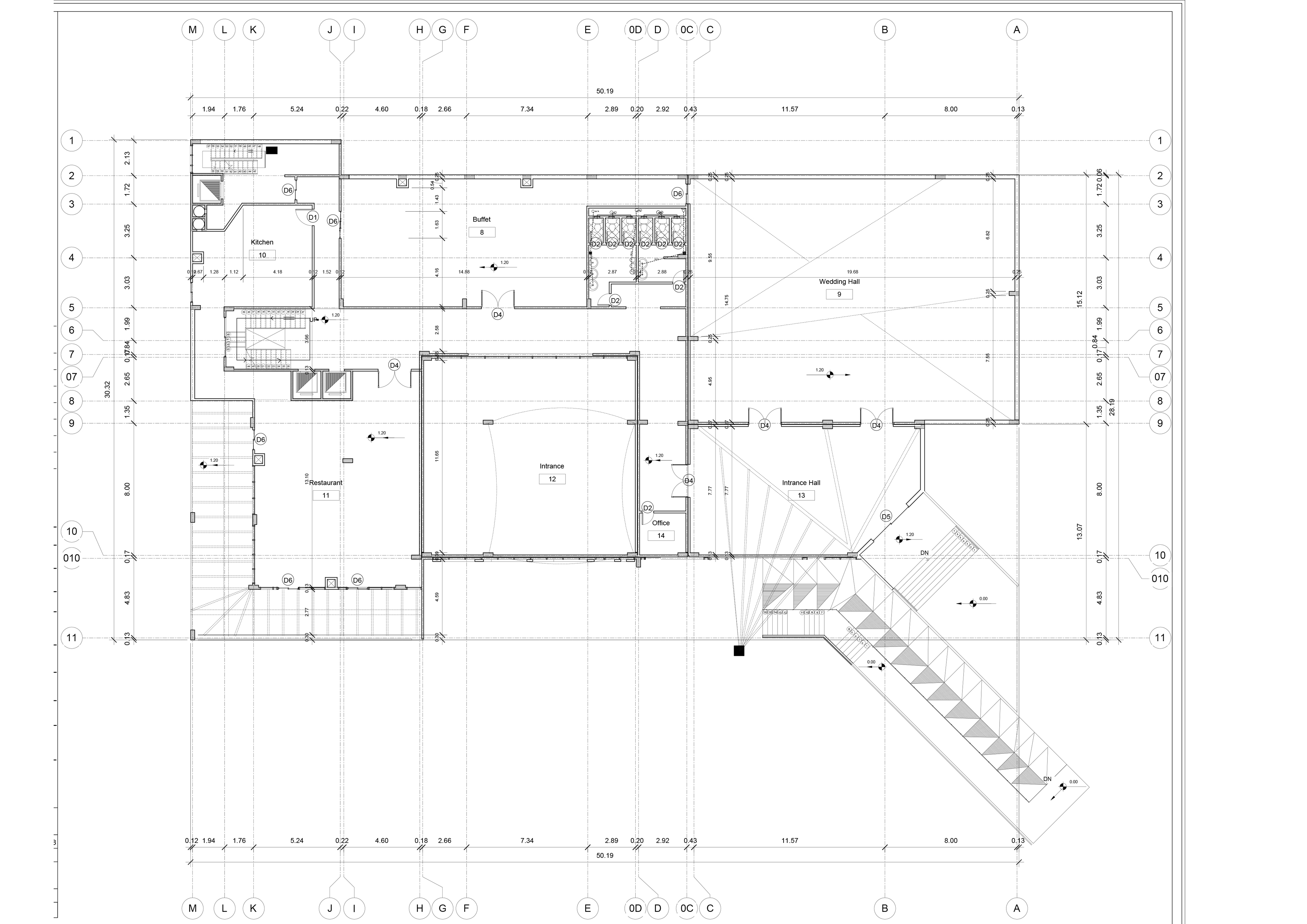 俱乐部会所项目丨埃及开罗丨Revit Architecture-6