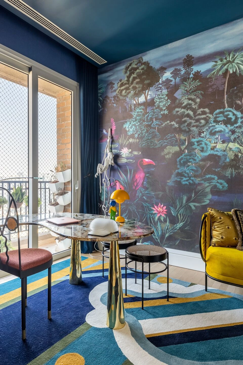 巴西 Home Office丨巴西圣保罗丨Barbara Jalles-19