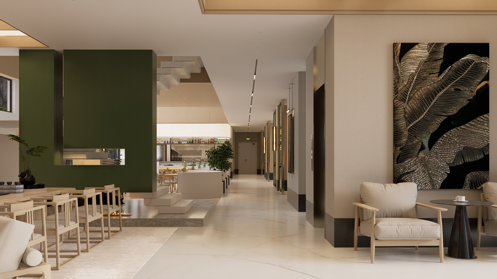 现代原木民宿&酒店设计效果-6