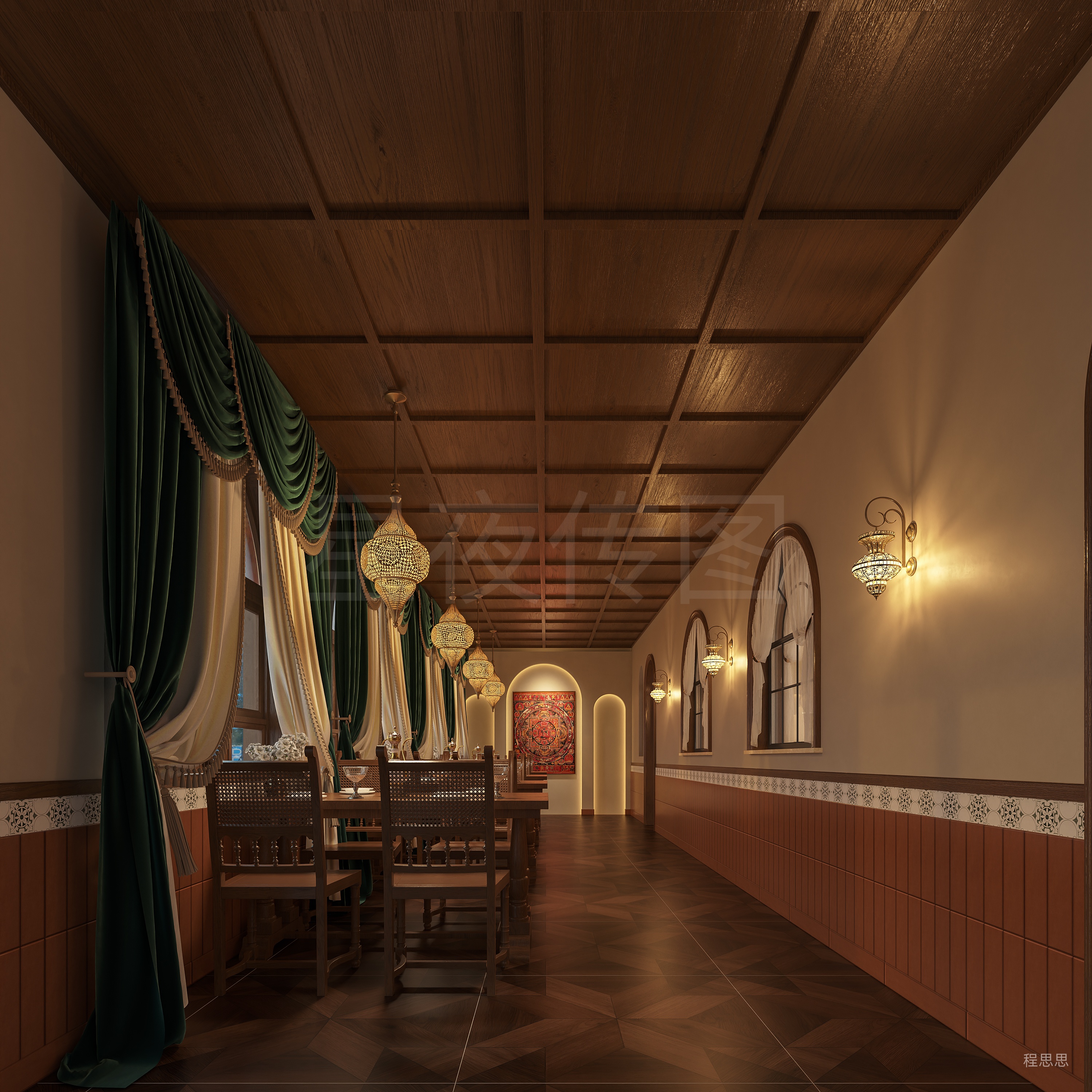 路楼兰 · 新疆菜餐厅-1