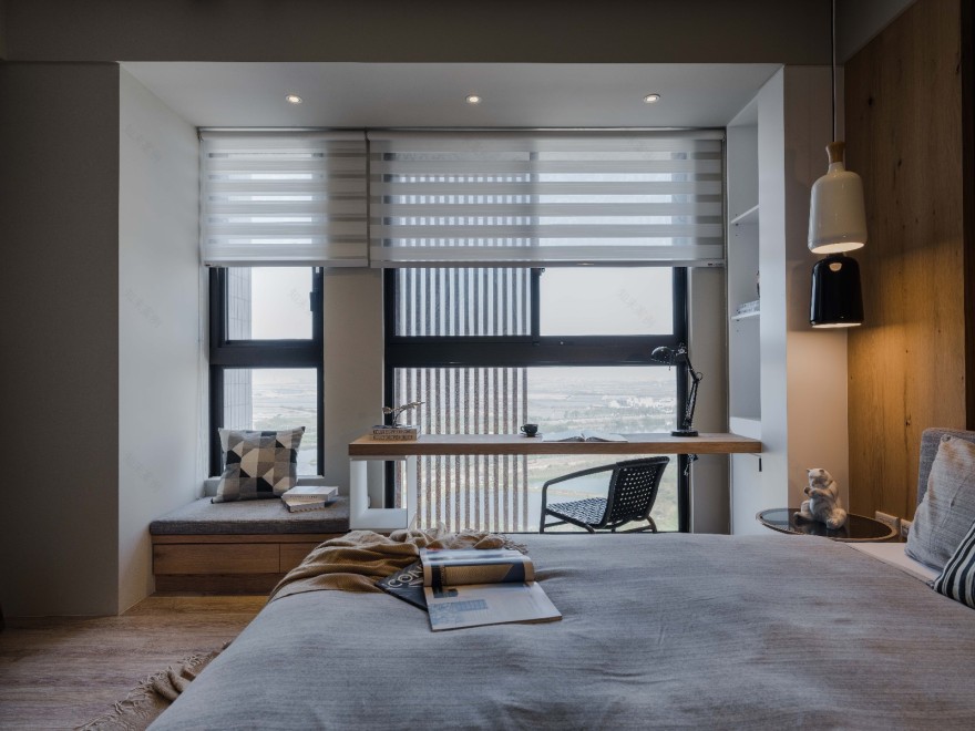 海暮色——现代风住宅 同育空间设计-21