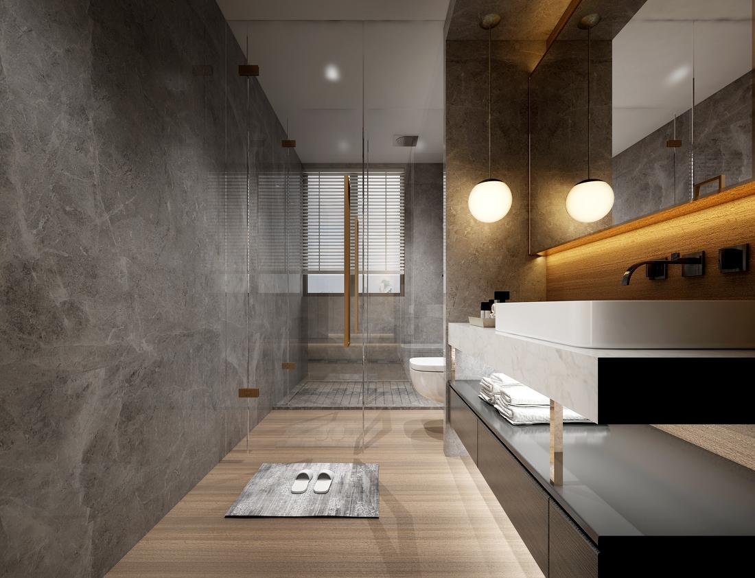 
木策设计傅山作品230平天创云墅住宅设计 -1