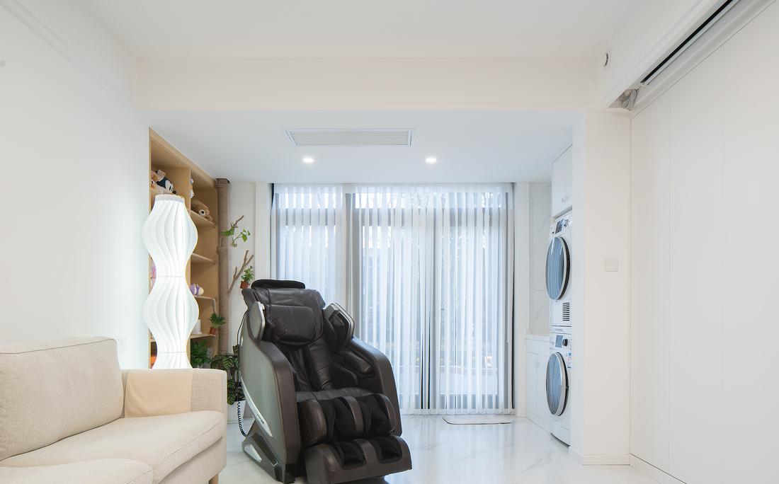 日式原木风超强收纳 140m²婚房设计-25