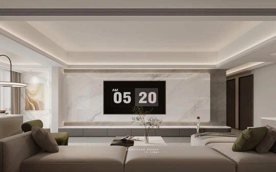 金碧尚都 132㎡现代简约空间丨九木堂设计-16