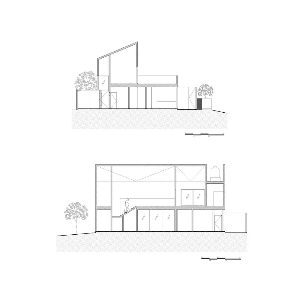 双层叠加的郊区住宅 | 开放性与隐私的完美结合-33