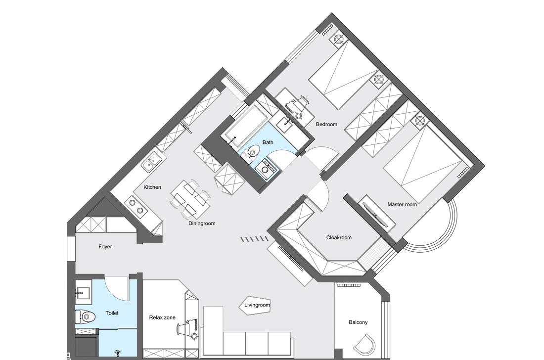 都市一家人 | 现代风格家居设计-40