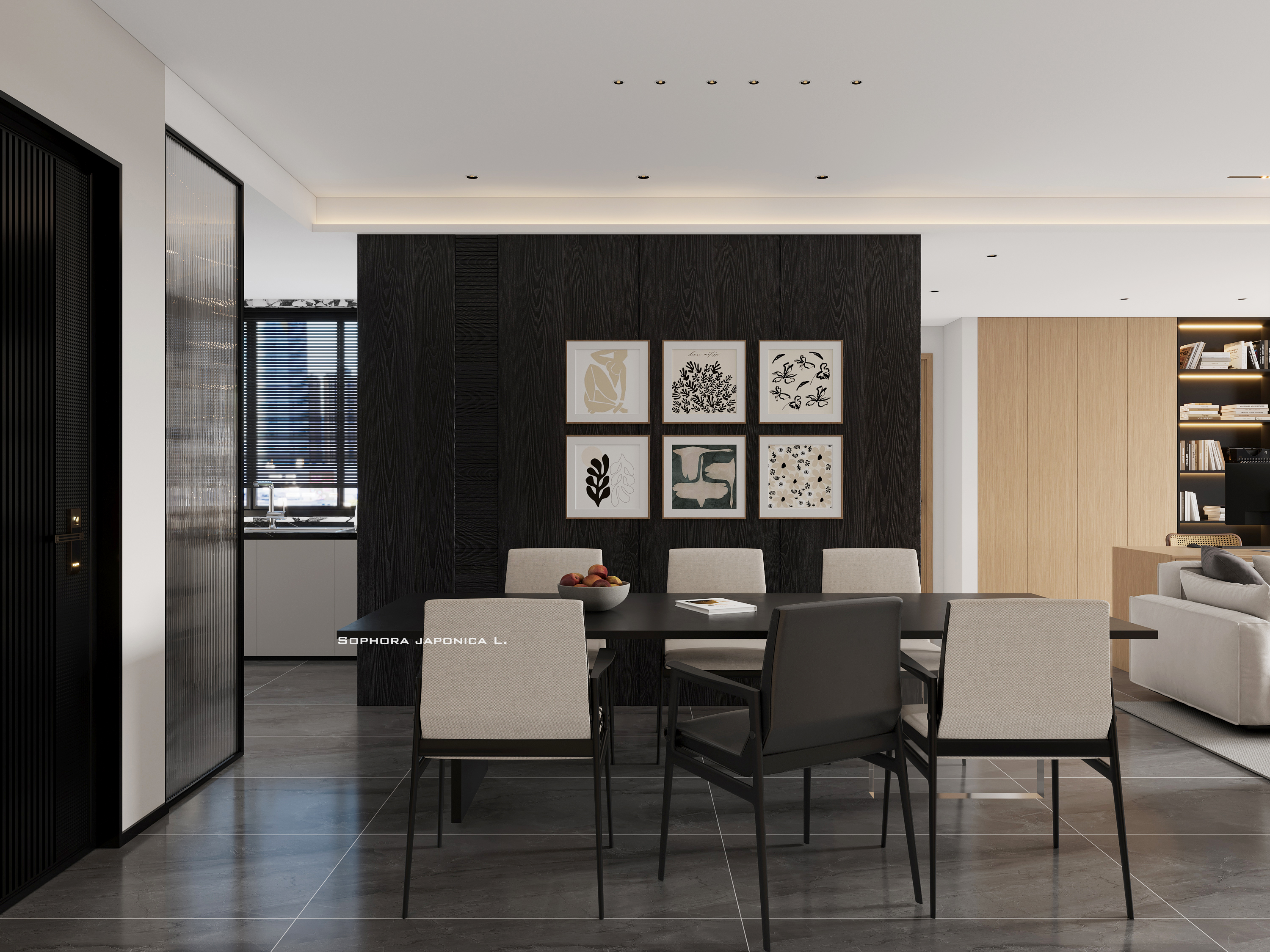 现代家装渲染-2