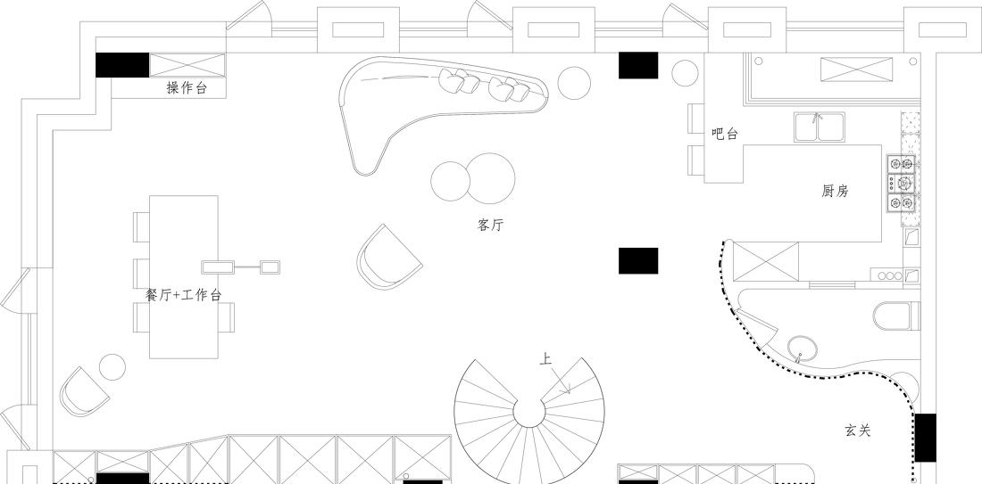 loft 户型挑空空间设计-4