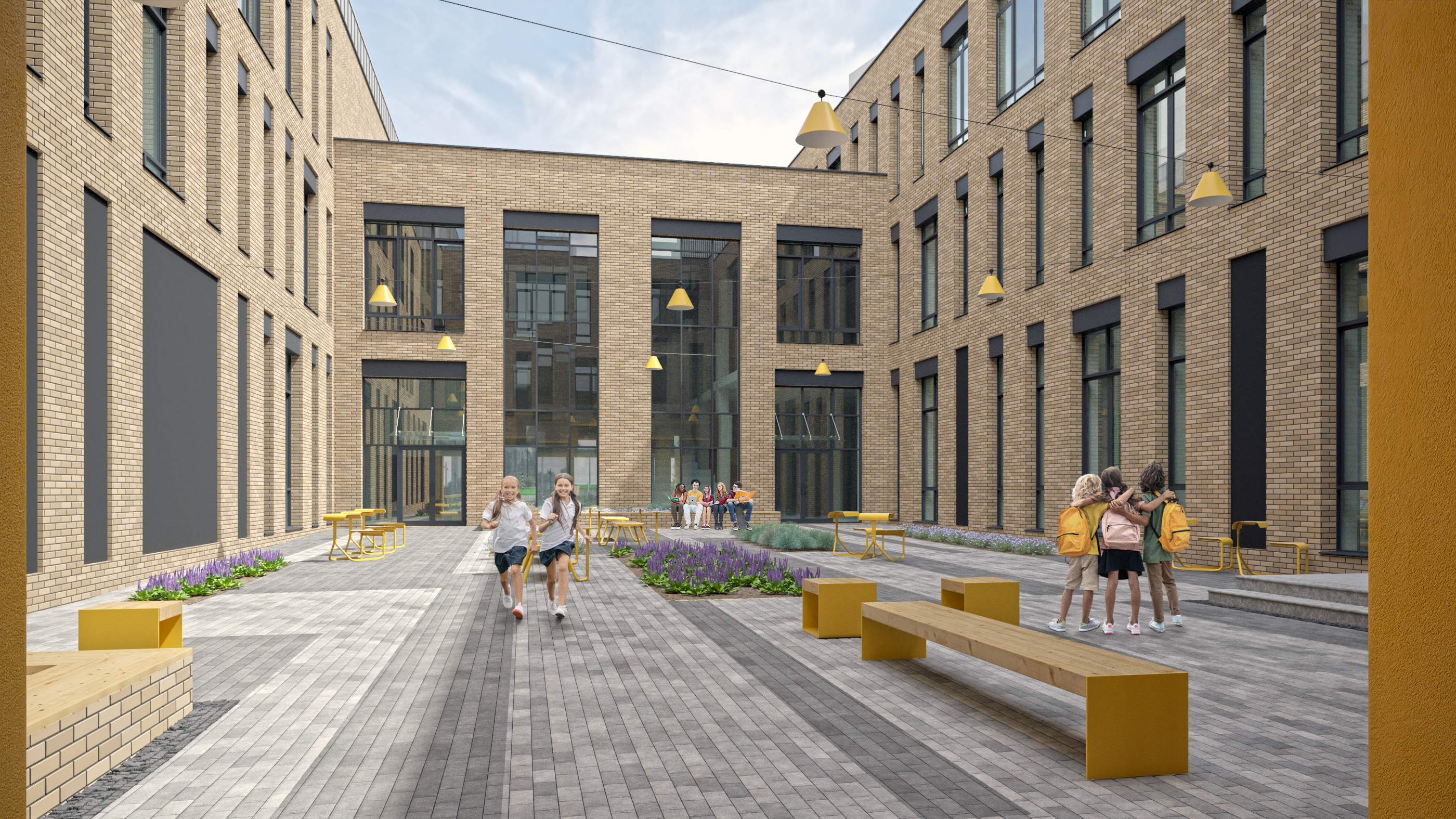 学校景观设计丨俄罗斯诺夫哥罗德丨LAMP-22