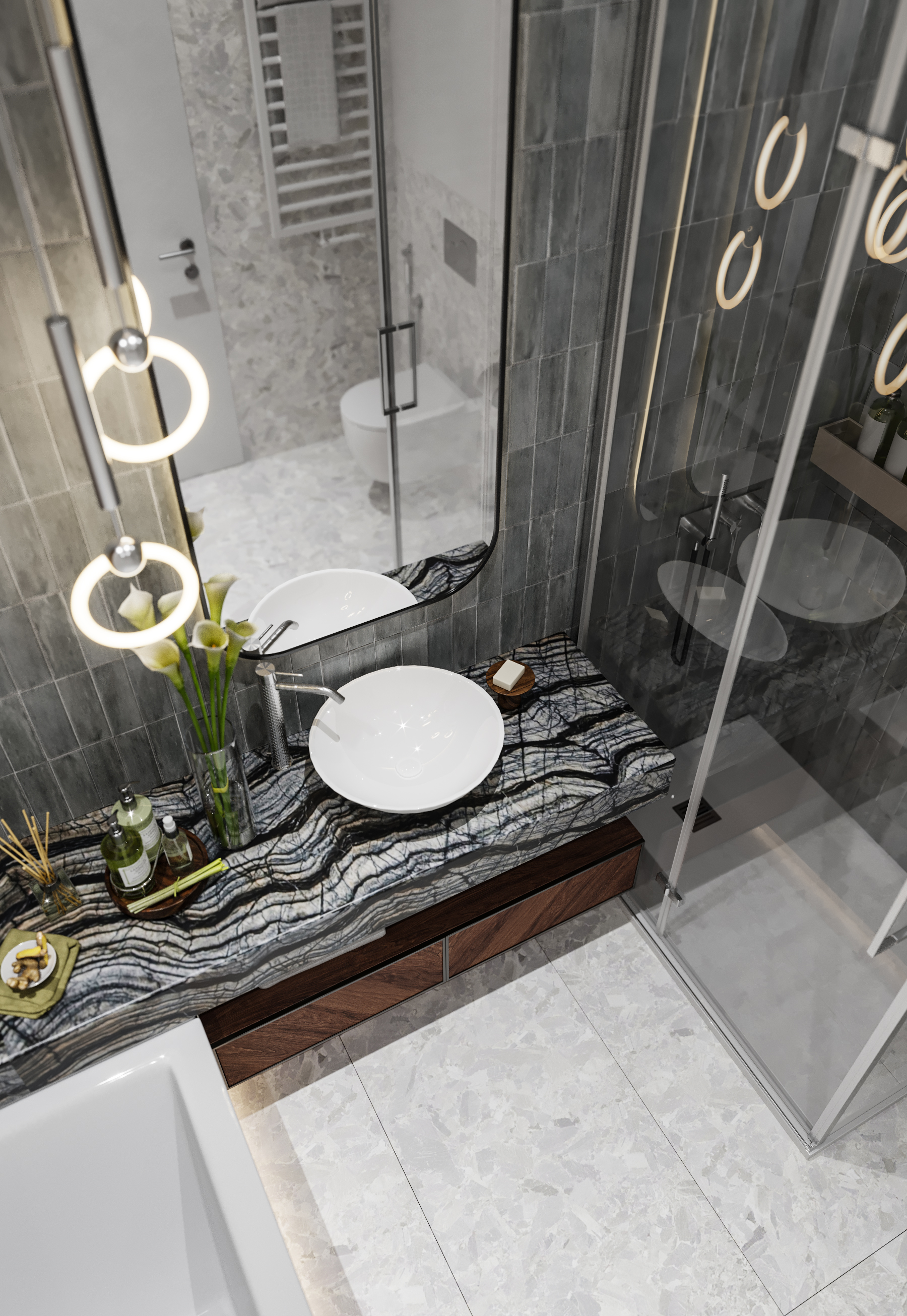 Master Bathroom in City-2