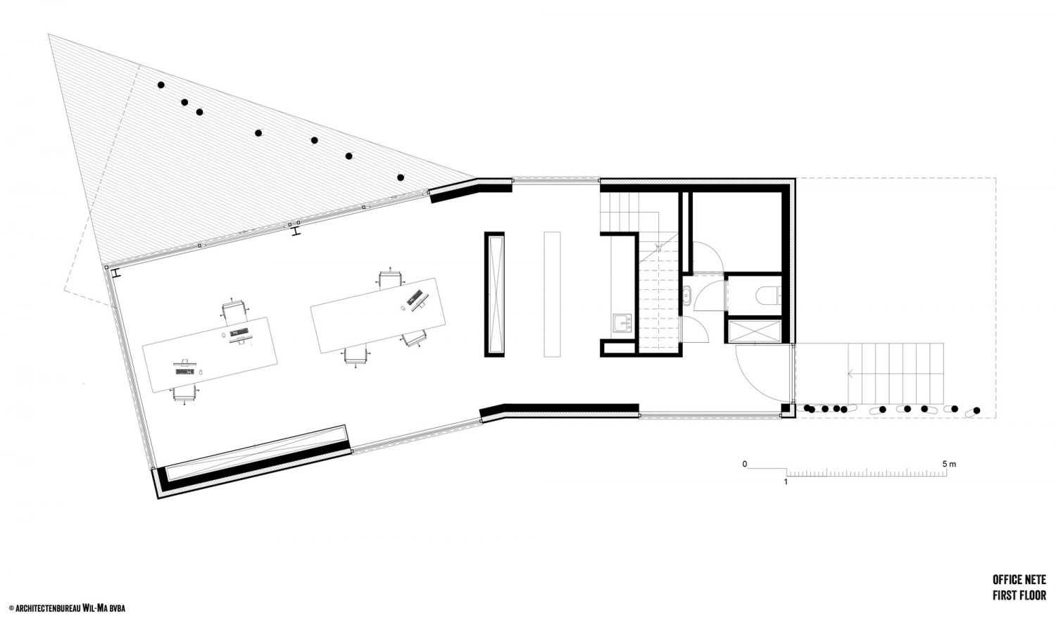 比利时 NETE 办公室丨architectenbureau Wil-Ma-34