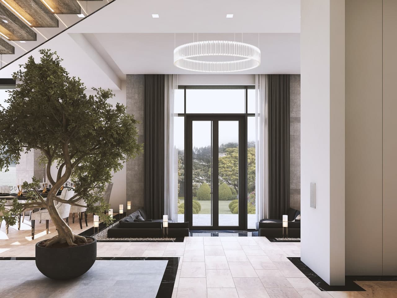 伊莱齐厄姆府邸丨FIVE Architects-7