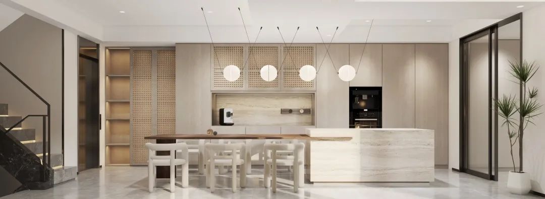 观承大家别墅挑空设计丨中国北京丨北京美禾设计-12