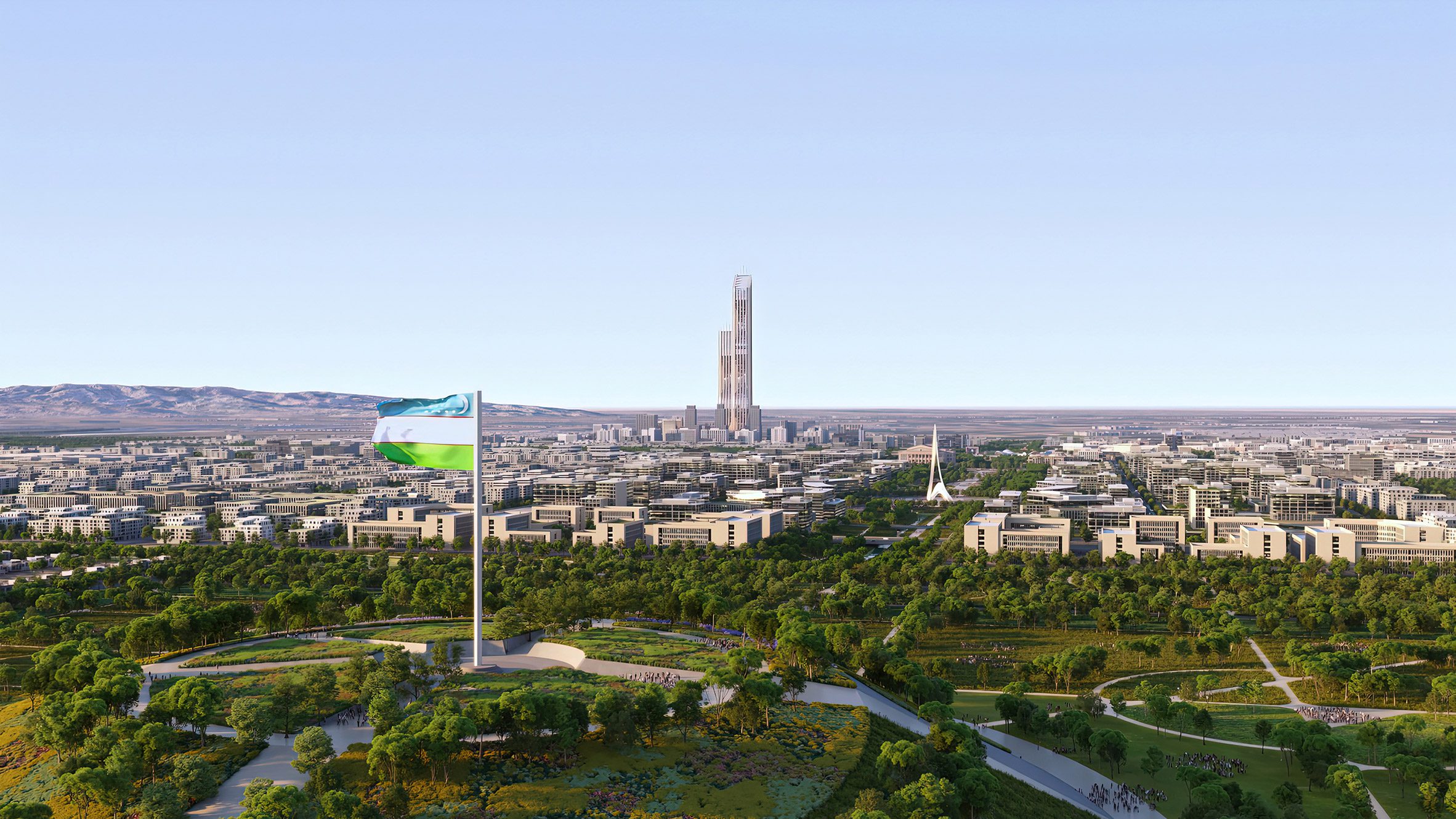 New Tashkent 总体规划丨乌兹别克斯坦塔什干丨Cross Works-14