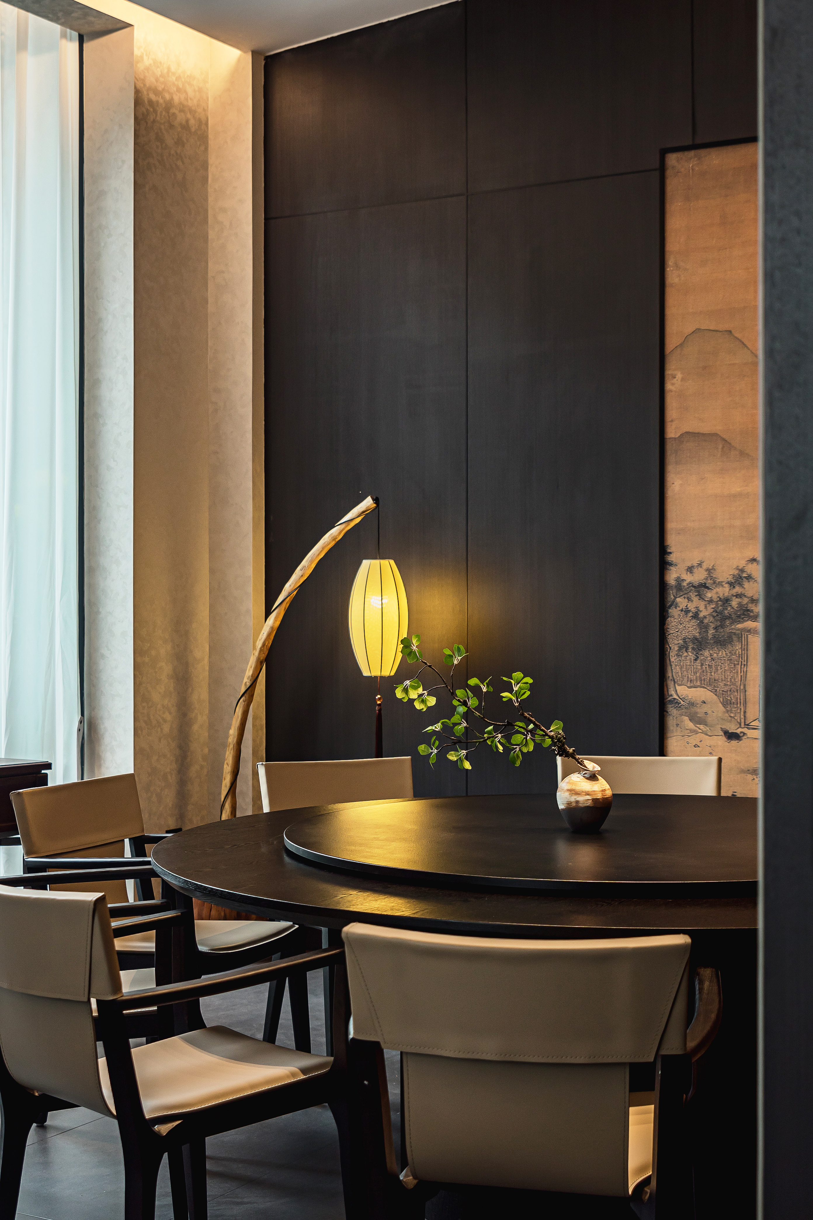 五峰如院庭院餐厅丨中国湖北丨宜昌拾间设计-61