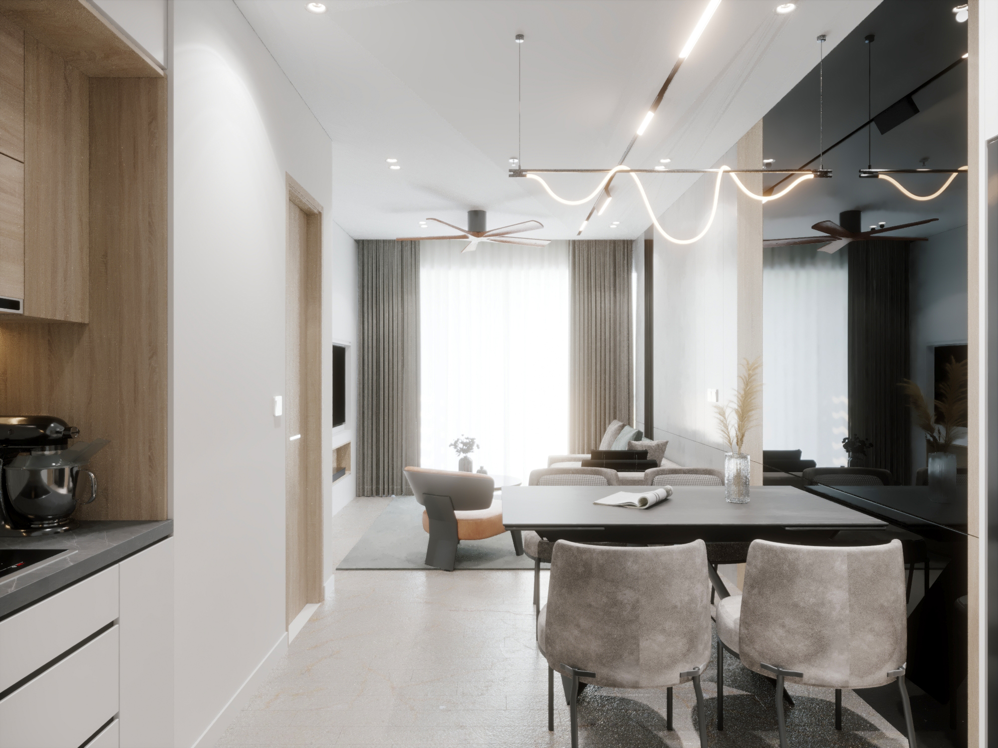 Apartment Modern Design 125 meter-0