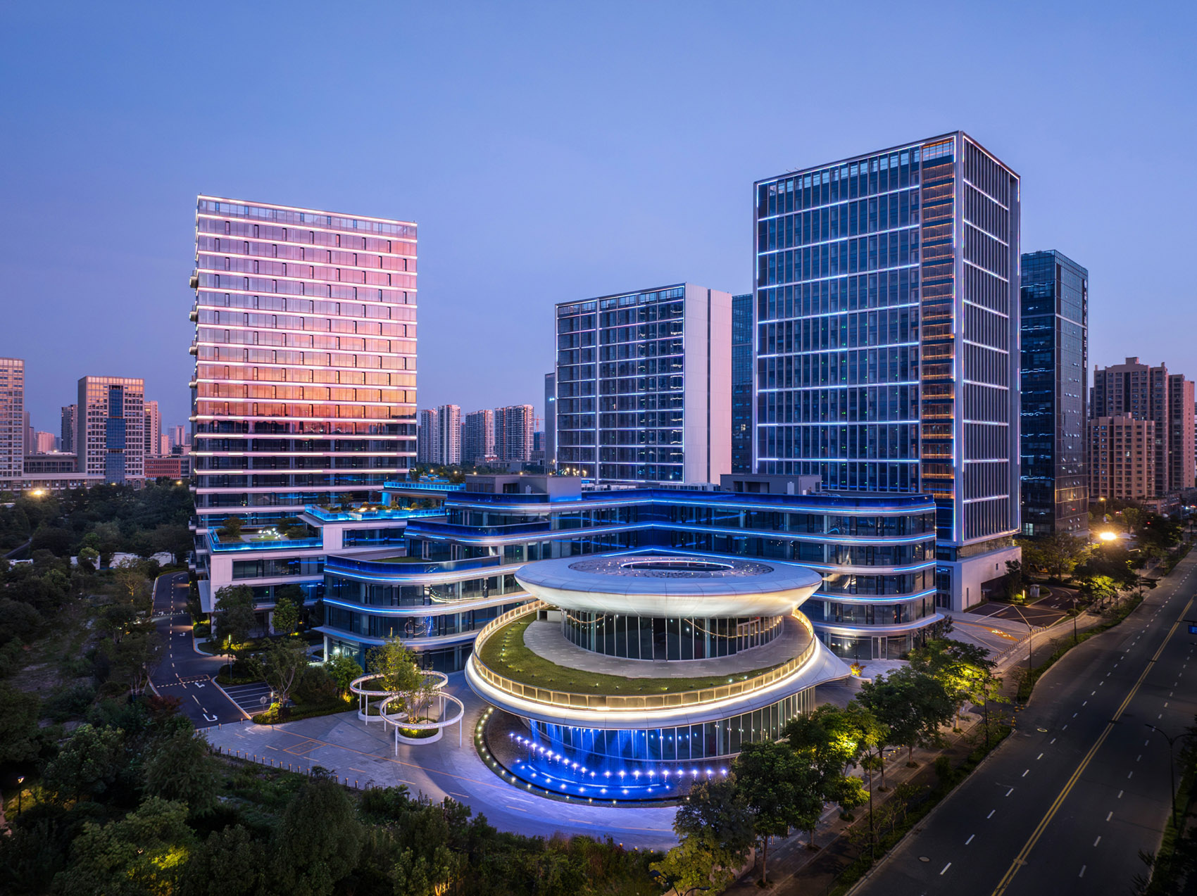 新浪智慧网谷产业园区丨中国杭州丨SEA东南设计-83