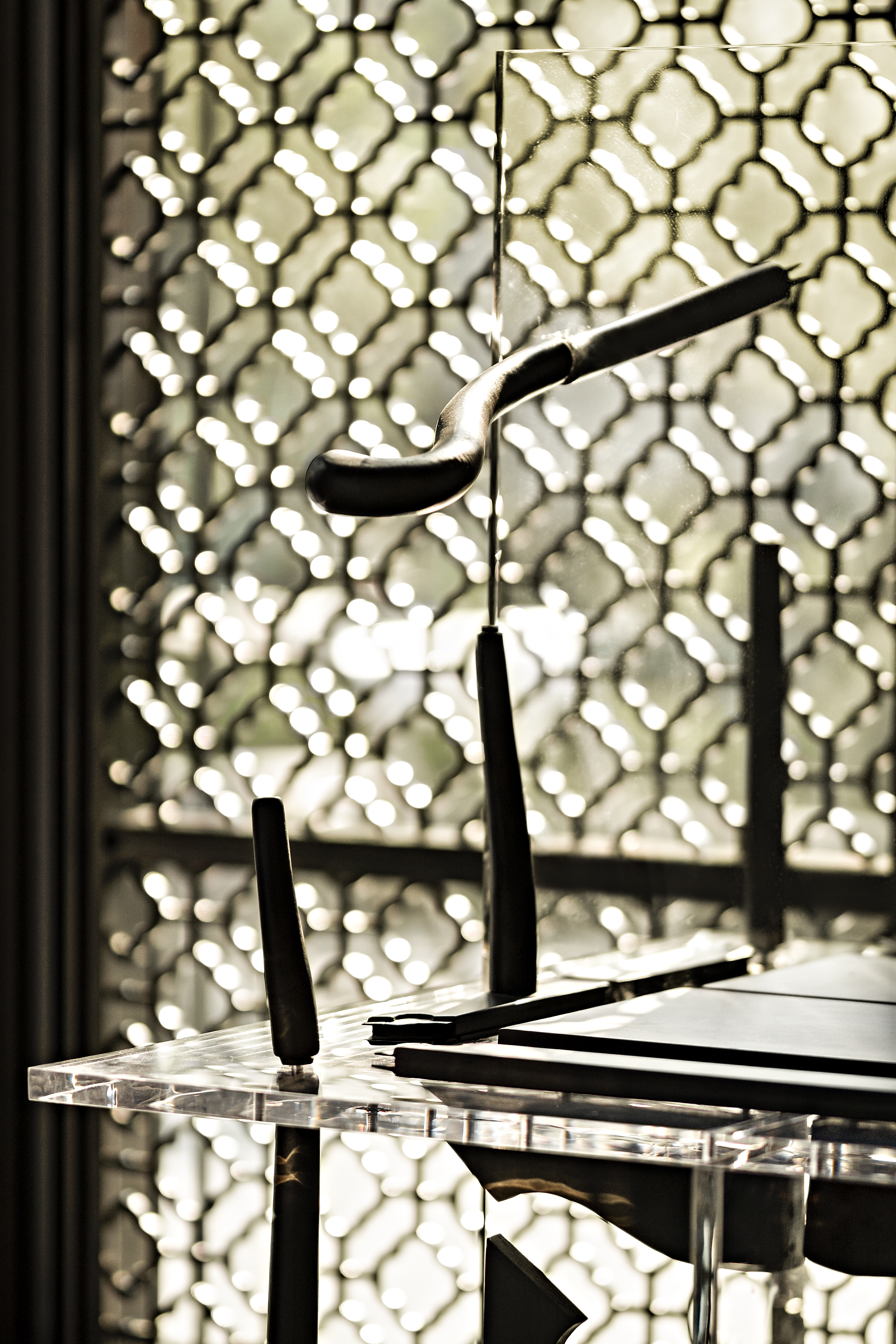 深圳盘石设计 | 700㎡中式售楼处，墨香雅韵，风雅成赋-18