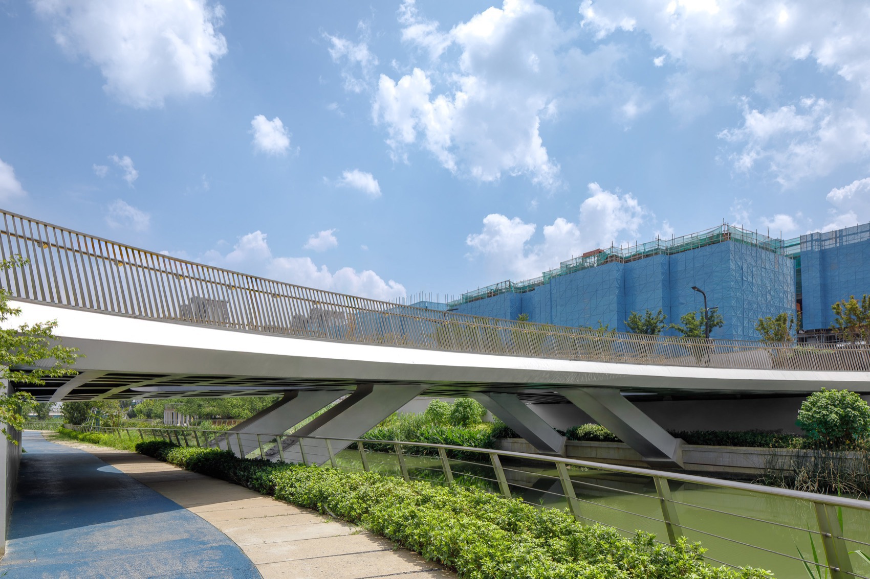 南京南部新城步行桥和车行桥丨中国南京丨NAN 建筑事务所+和作结构建筑研究所-87