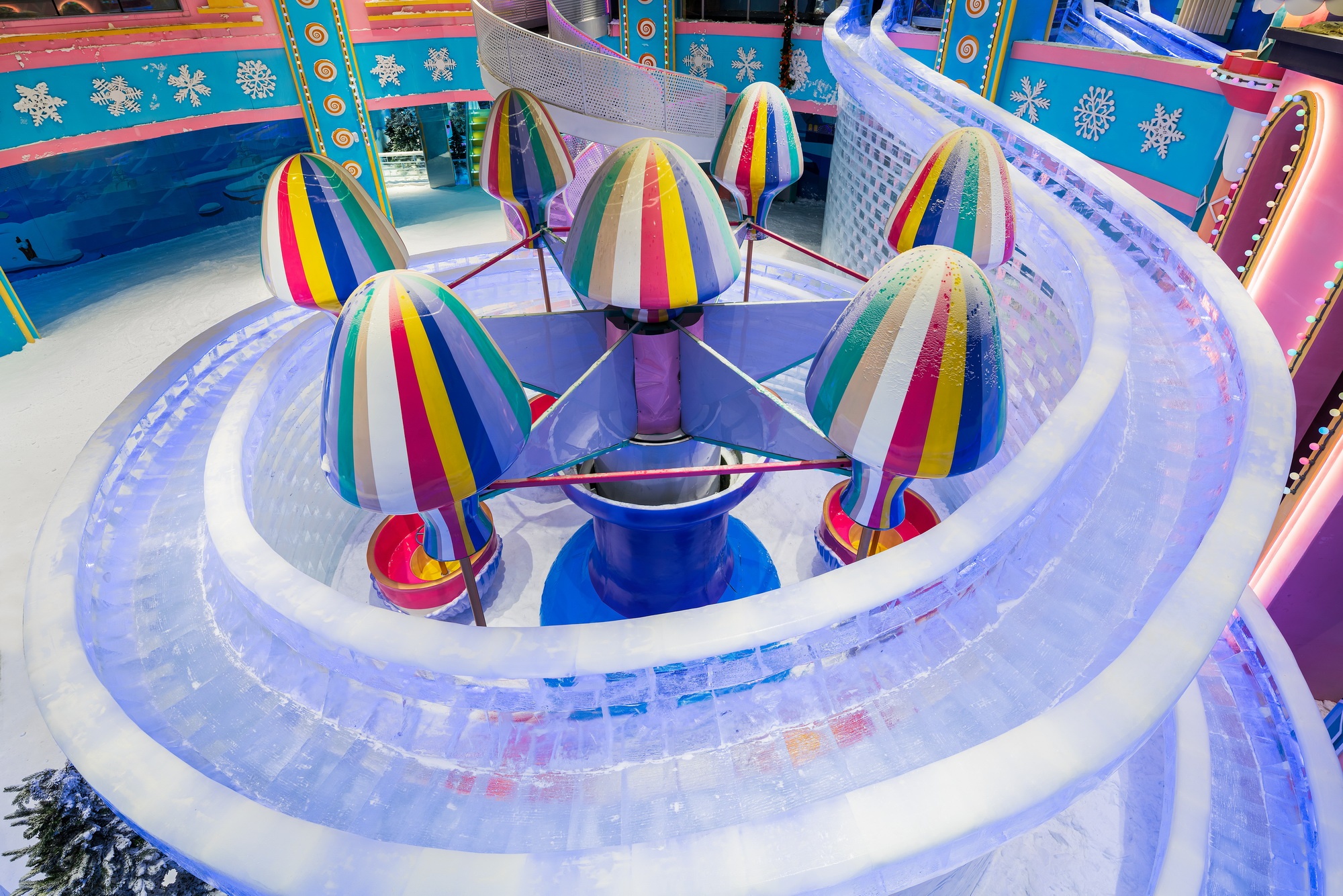 成都欢乐谷·希伯瑞亚冰雪世界丨中国成都丨龙策设计 LCARCHITURE-29